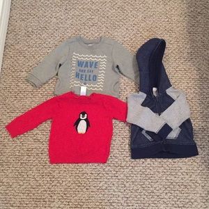 Baby boy sweaters